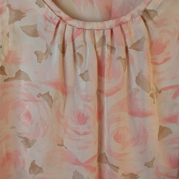 Talbots Classic Rose Top / Small - Picture 4 of 5